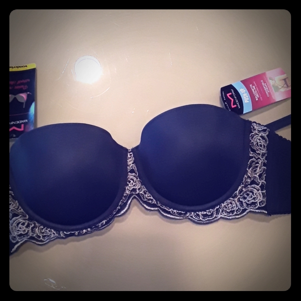 Maidenform Pushup Balconette Bra 38B NEW w Tags